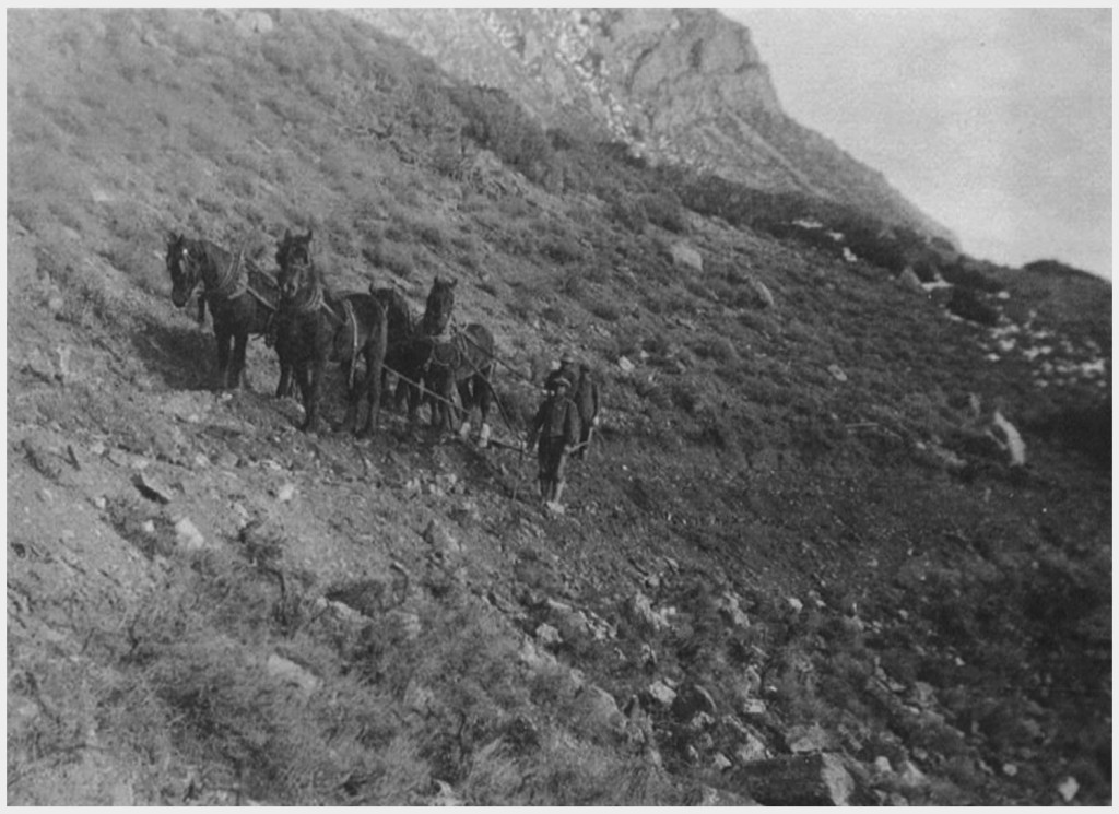 Kane  Working On The New Highway Over The Mountain